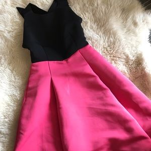 kate spade colorblock bow back dress, sz 12
